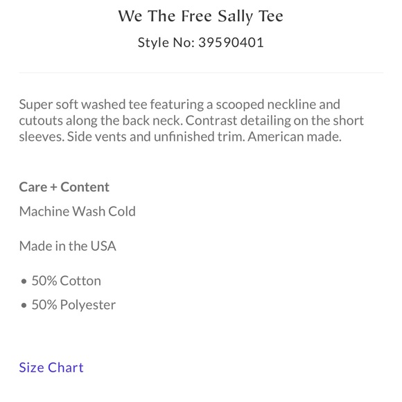 Free People We the Free Sally tee - Picture 7 of 7